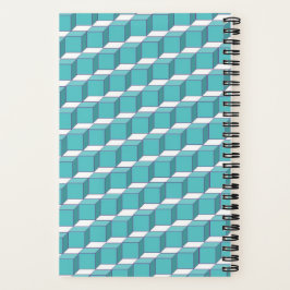 Personalisiert Cube Spiral Notebook Notizbuch