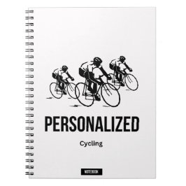 Personalisiert-Cycling-Notebook Notizblock