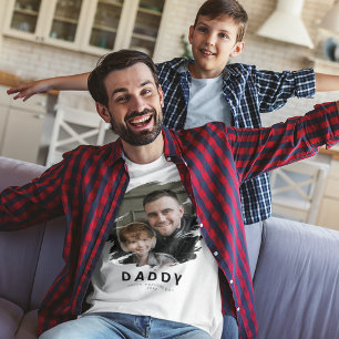 Personalisiert Daddy   Vatertag T-Shirt