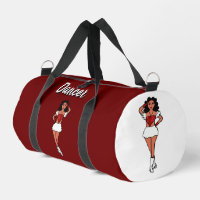 Personalisiert Dancer Duffle Bag Red Spark #2