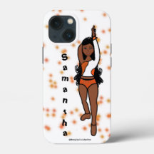 Personalisiert Dancer iPhone iPad Gehäuse Orange S