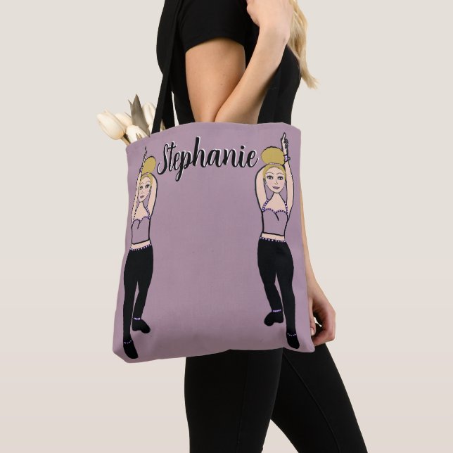 Personalisiert Dancer Tasche (Lilac) (Von Nahem)