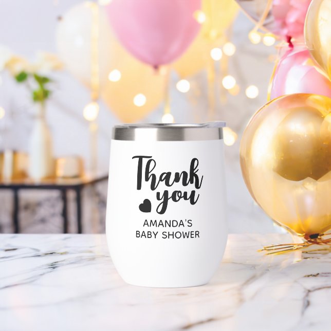 Personalisiert Danke, Baby Dusche Gastgeschenke (Junggesellenabschied)