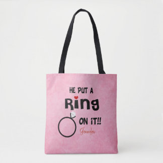 Personalisiert, dass er ihn anschrieb tasche