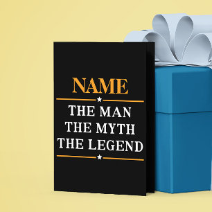 Personalisiert den Mann, den Mythos, die Legende