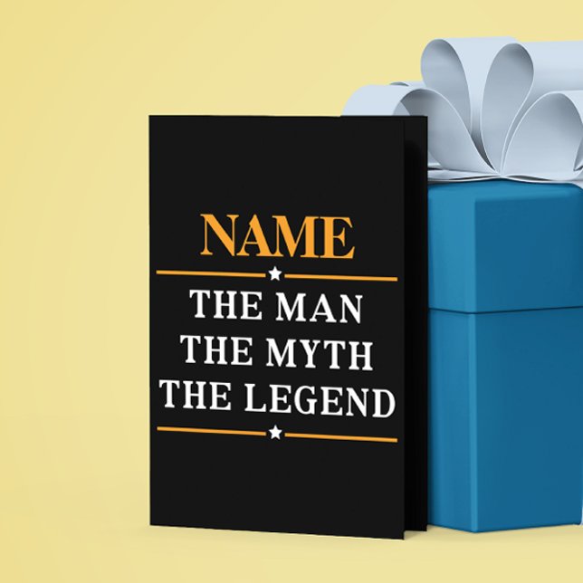 Personalisiert den Mann, den Mythos, die Legende (Von Creator hochgeladen)