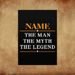 Personalisiert den Mann, den Mythos, die Legende Flyer<br><div class="desc">Personalisiert den Mann,  den Mythos,  die Legende</div>