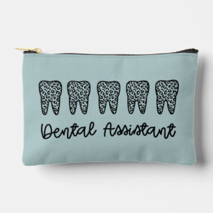 Personalisiert Dental Assistant Leopard Druckkabin Zubehörtasche