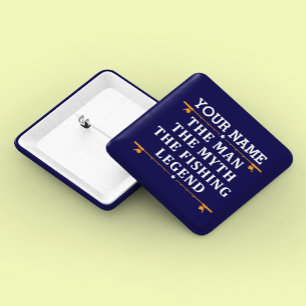 Personalisiert der Mann der Mythos der Fischfang L Button
