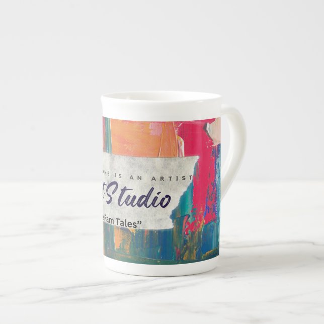 Personalisiert Design Arts Studio Spezielle Tasse  (Vorderseite Rechts)