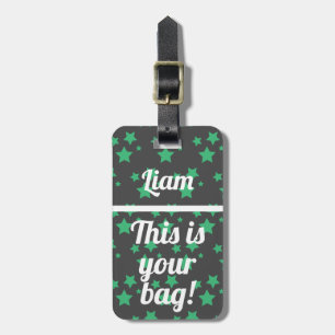 Personalisiert Dies ist Ihre Tasche Funny Luggag Gepäckanhänger