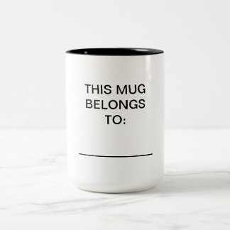 Personalisiert - Diese Tasse gehört