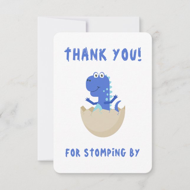 Personalisiert Dinosaurier (Vorderseite)