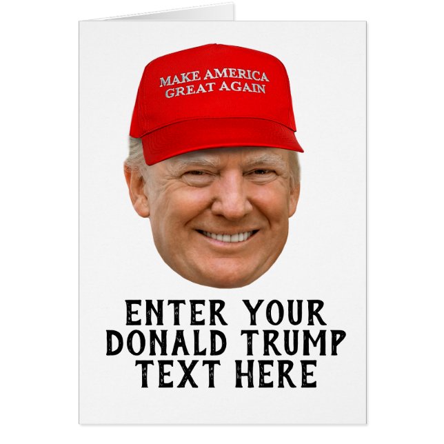 PERSONALISIERT DONALD TRUMP MAGA (Vorne)