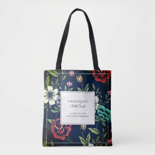 Personalisiert Doula Midfrau Floral Tote Bag Tasche