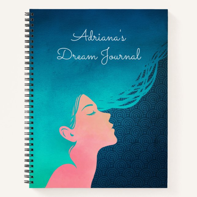 Personalisiert Dream Journal Notizbuch (Vorderseite)