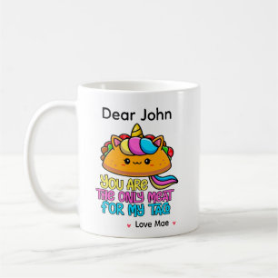 Personalisiert Du Bist Das Einzige Fleisch Für Mei Kaffeetasse