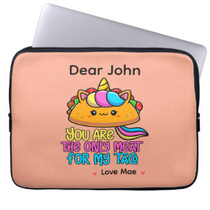 Personalisiert Du Bist Das Einzige Fleisch Für Mei Laptopschutzhülle