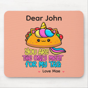 Personalisiert Du Bist Das Einzige Fleisch Für Mei Mousepad