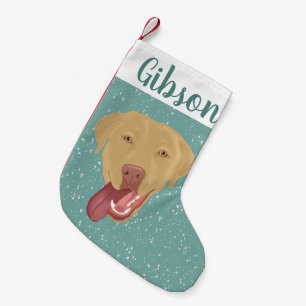 Personalisiert Dudley Labrador Weihnachten Kleiner Weihnachtsstrumpf