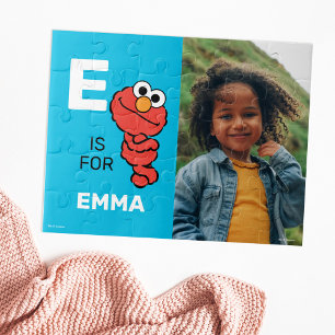 Personalisiert E ist für Elmo FOTO