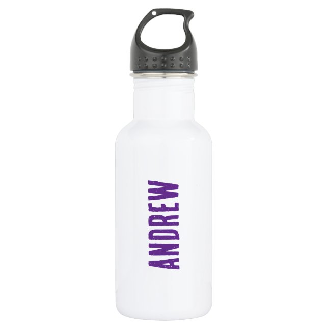Personalisiert  edelstahlflasche (Vorderseite)