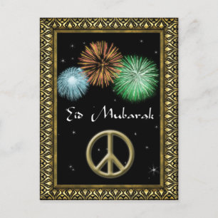 Personalisiert Eid Mubarak Postkarte