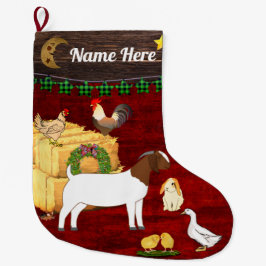 Personalisiert - Ein Weihnachtsschiff Großer Weihnachtsstrumpf