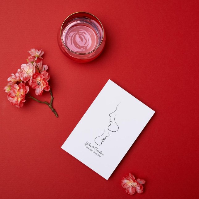 Personalisiert, Eine Zeile, Liebe, Boho, Arabisch Postkarte (Von Creator hochgeladen)