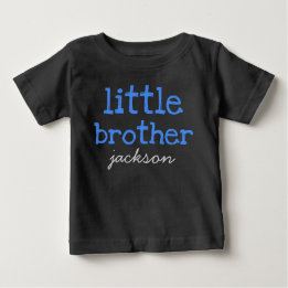 Personalisiert Einen Namen als blauer Text hinzufü Baby T-shirt