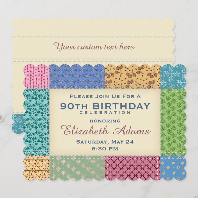 Personalisiert | Einladung nach einem Jahr (Vorne/Hinten)