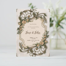 [Personalisiert] Einladung zur Hochzeit im elegant