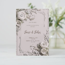 [Personalisiert] Einladung zur Hochzeit im elegant
