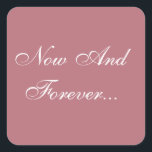 Personalisiert Einladungen Rose Gold Quadratischer Aufkleber<br><div class="desc">Farbige Rose Gold Stilvolle Einladungs-Sticker - Spezielle Veranstaltungsplaner kommen in der Regel auf den Grund: Was sind die besten Hochzeits-Briefmarken in diesem Jahr? Diese dekorativen und spezialisierten Designer laden Siegel Sticker für Hochzeit Rose Gold und Weiß kommen aus dem perfekten Zubehör zu Hochzeit Postkarten Einladungen und verschiedenen Hochzeiten einladen Pakete....</div>