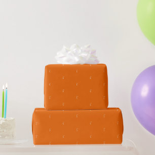 Personalisiert Elegant Modernes, Dankbares Weiß, O Geschenkpapier