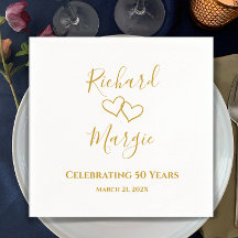 Personalisiert Elegant Modernes Party zum 50. Jubi