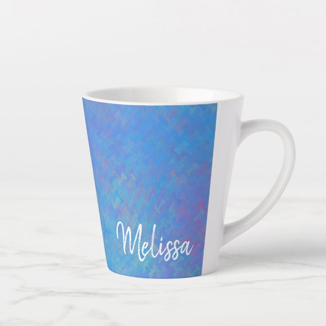 Personalisiert Elegante Kunst, Dichtung und Musik Milchtasse (Rechts)