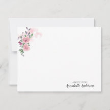 Personalisiert Elegante Rosa Rose Wasser