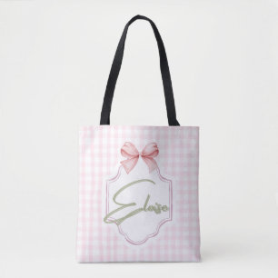 Personalisiert Eloise Baby Girl Kinderzimmer Bow&G Tasche