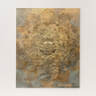 Personalisiert Embossed Mandala Elegant Boho Gif