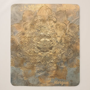 Personalisiert Embossed Mandala   Elegant Boho Gif Sherpadecke