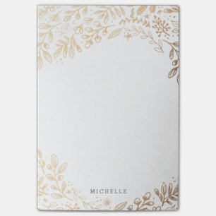 Personalisiert Ernte Blume Post-it Klebezettel