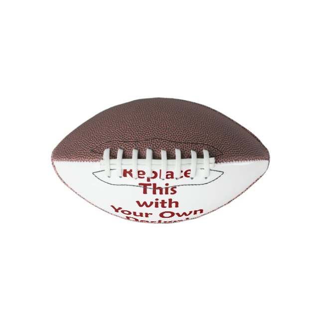 Personalisiert Erstellen Sie Ihre eigene benutzerd Football (Vorderseite)
