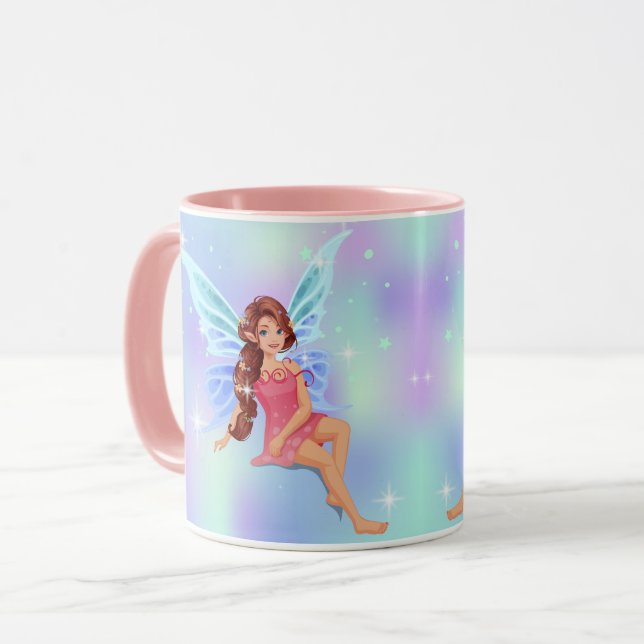 Personalisiert Fairy Tasse (Vorderseite Links)