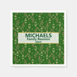 Personalisiert Family Wiedersehen Napkins Serviette