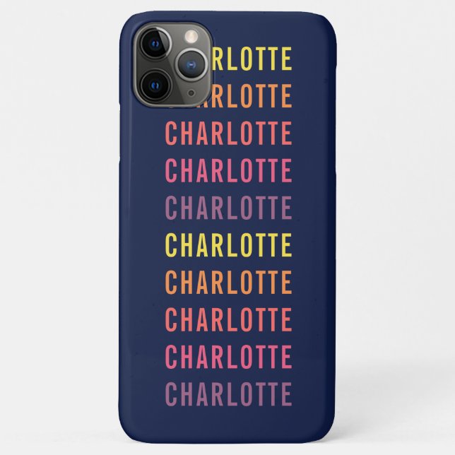 Personalisiert Farbe hinzufügen Case-Mate iPhone Hülle (Rückseite)