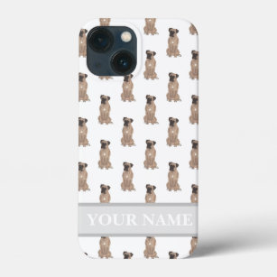 Personalisiert Fawn Masked Boxer Dog Case-Mate iPhone Hülle