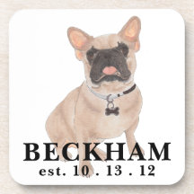 Personalisiert Fawn Masked Frenchie French Bulldog
