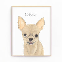 Personalisiert Fawn Tan Kurz Hhahahahaarige Chihua