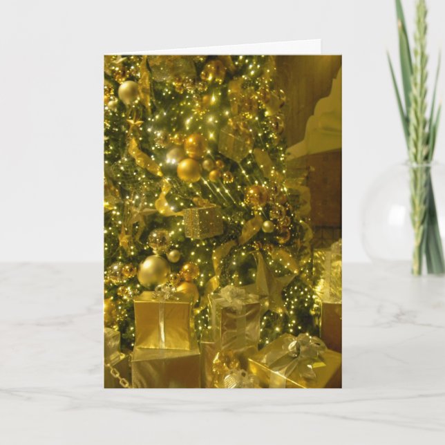 Personalisiert Feiertagskarte (Vorderseite)